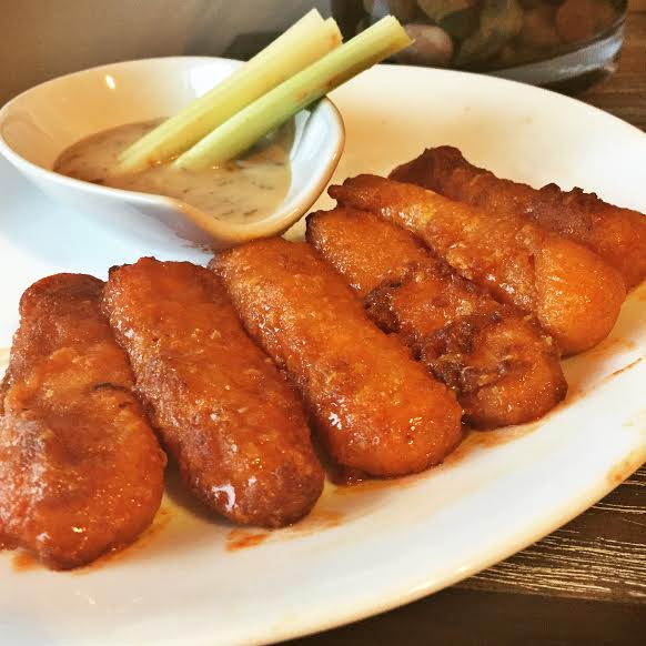 Beer Battered Tempeh Wings | Conscious Chris